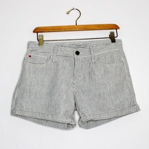 Joe's Jeans Pinstripe Cotton Shorts Size 25
